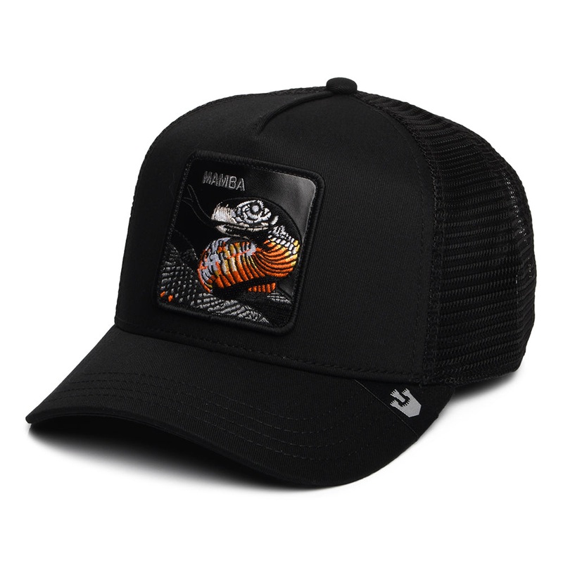 Goorin Bros. Mamba Trucker Cap – Black Adjustable