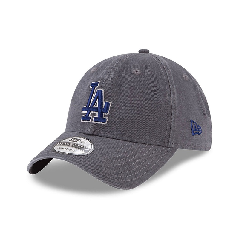Los Angeles Dodgers 9TWENTY MLB Core Classic Grey Cap One Size