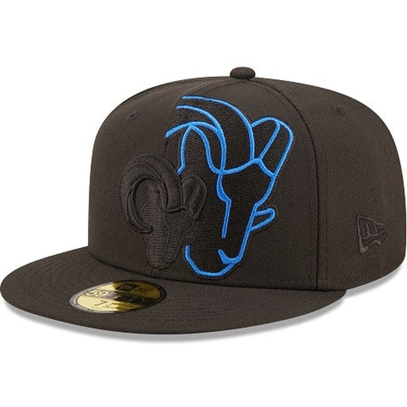 New Era Los Angeles Rams Logo Feature 2022 59FIFTY  Fitted Hat
