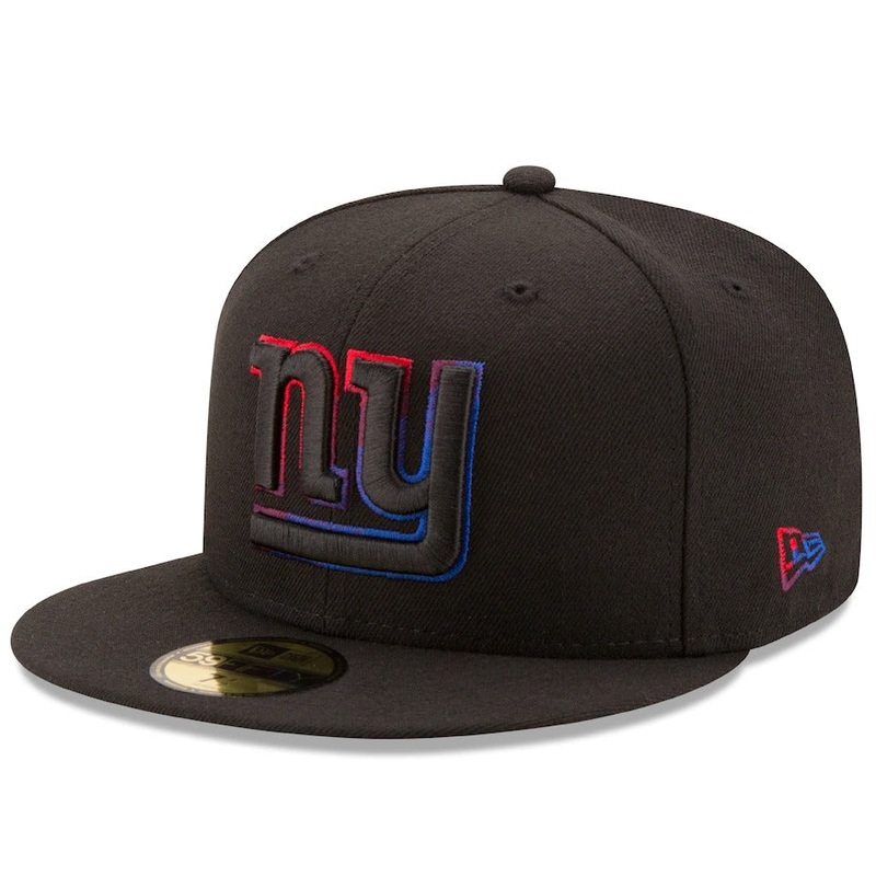 New Era Black New York Giants Color Dim 59FIFTY Fitted Hat
