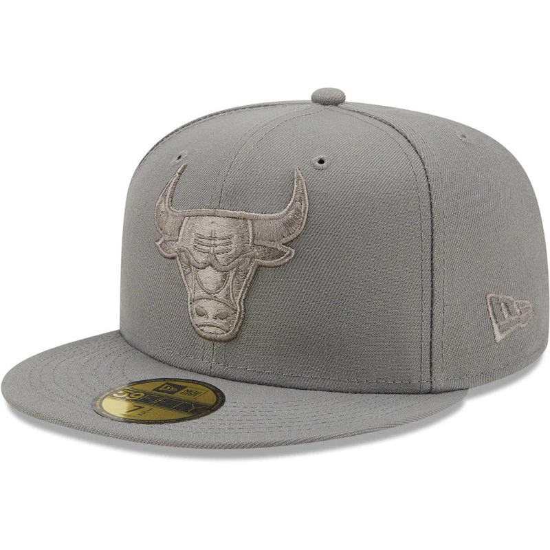 New Era Chicago Bulls Gray Color Pack 59FIFTY Fitted Hat