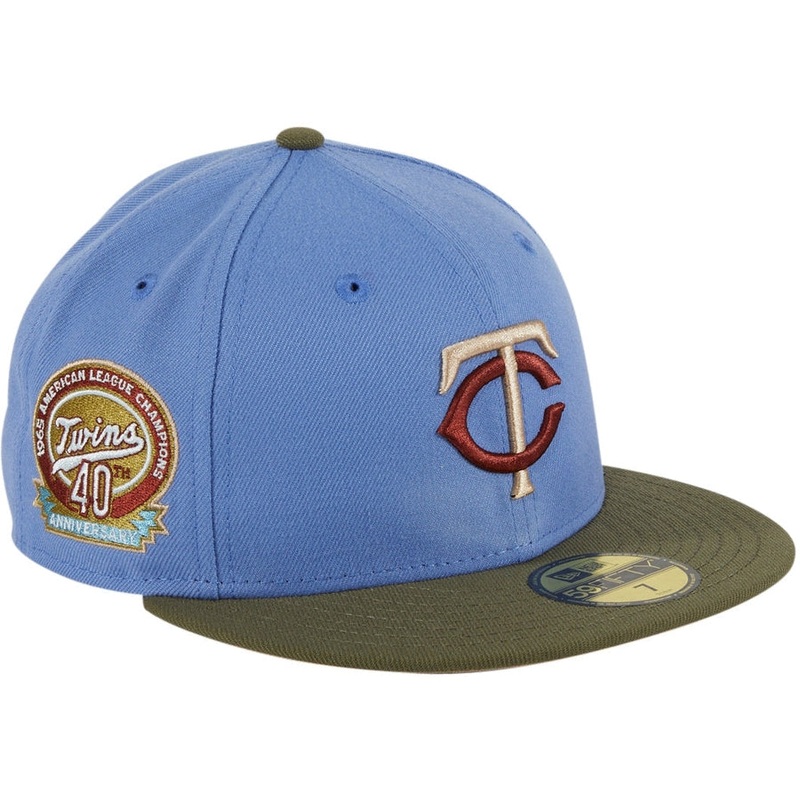New Era Minnesota Twins 40th Anniversary Great Outdoors 59FIFTY Fitted Hat