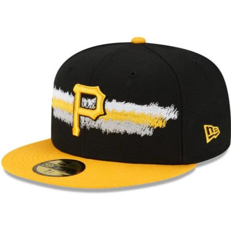 New Era Pittsburgh Pirates Scribble 59FIFTY Fitted Hat
