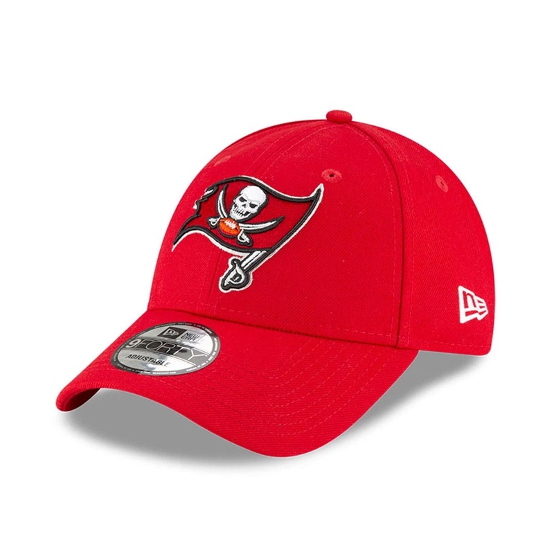 Tampa Bay Buccaneers Youth The League Red 9FORTY Adjustable Cap Youth