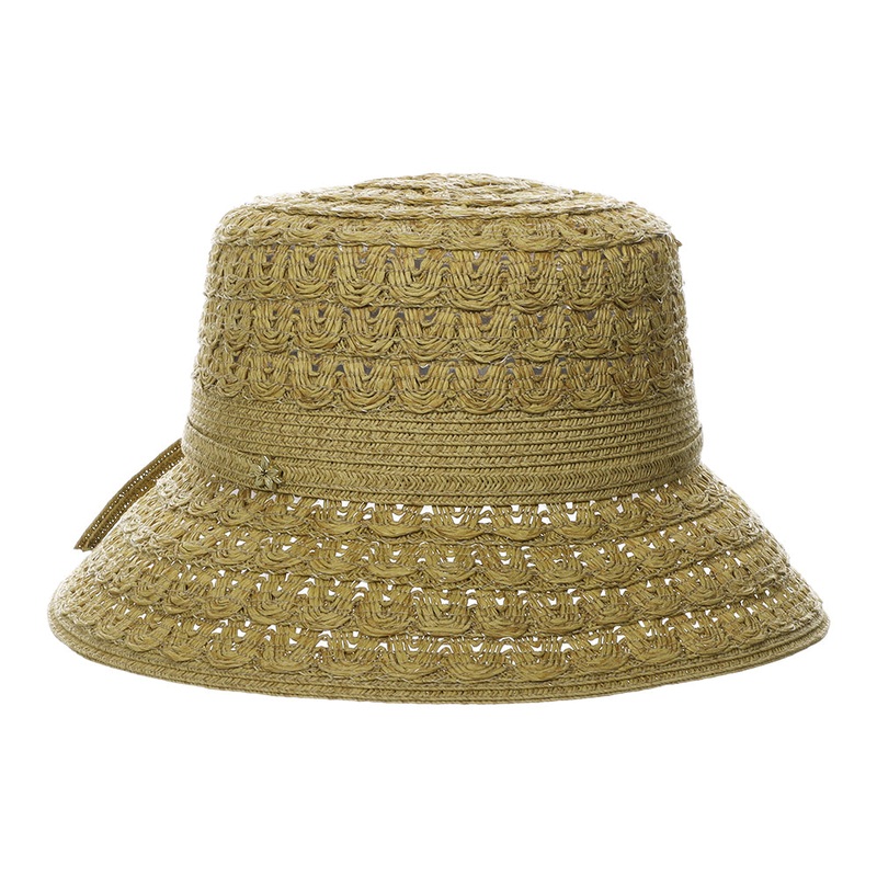Cappelli Hats Sorina Paper Braid Bucket Hat – Toast 1-Size