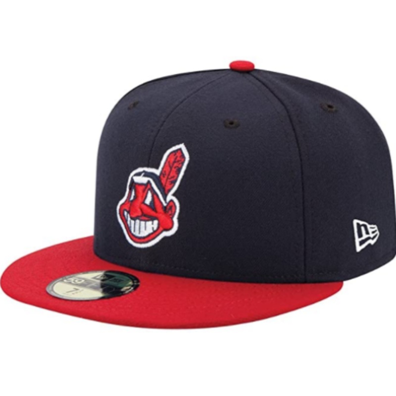 New Era Cleveland Indians Chief Wahoo Team Basic 59FIFTY Fitted Hat