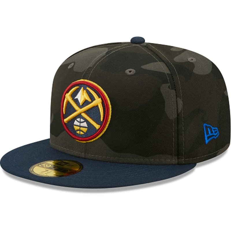 New Era Denver Nuggets Lifestyle Camo 59FIFTY Fitted Hat