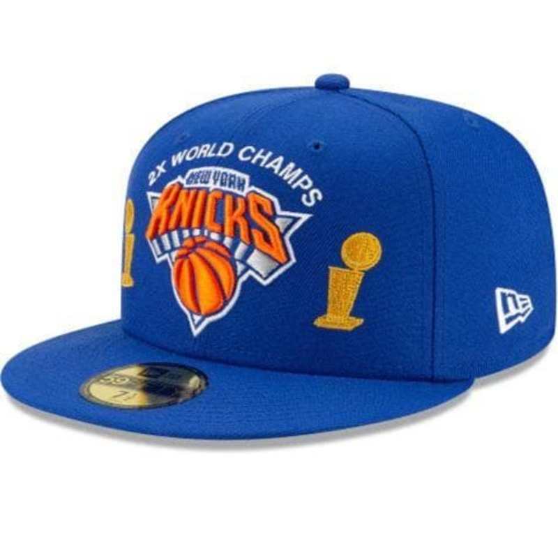 New Era New York Knicks Custom Trophy 2021 59FIFTY Fitted Hat