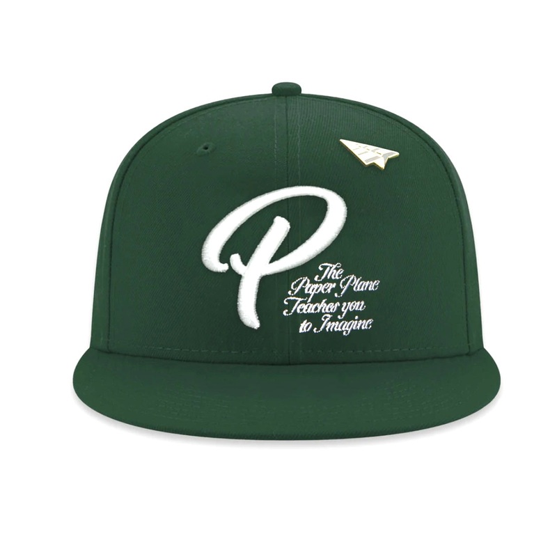PAPER PLANES SCRIPTED MANTRA RETRO (GREEN) SNAPBACK