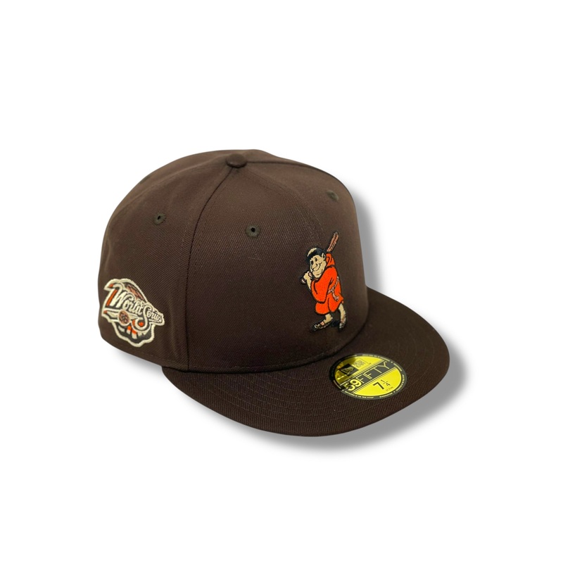 SAN DIEGO PADRES (BROWN)(1998 WORLDSERIES) NEW ERA 59FIFTY FITTED 67/8