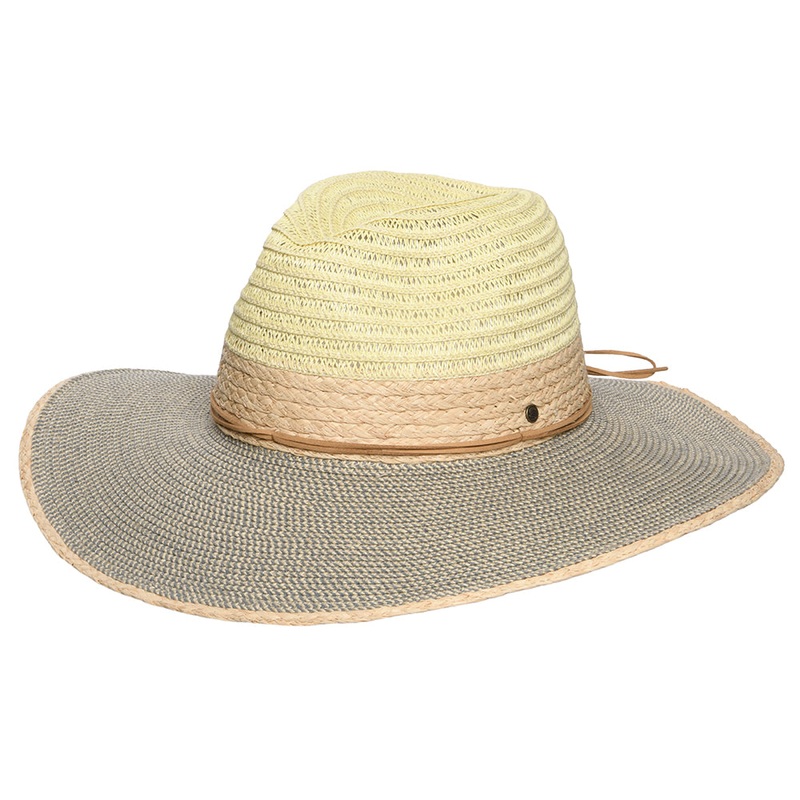 Sunday Afternoons Hats Valencia Summer Fedora Hat – Natural-Denim M