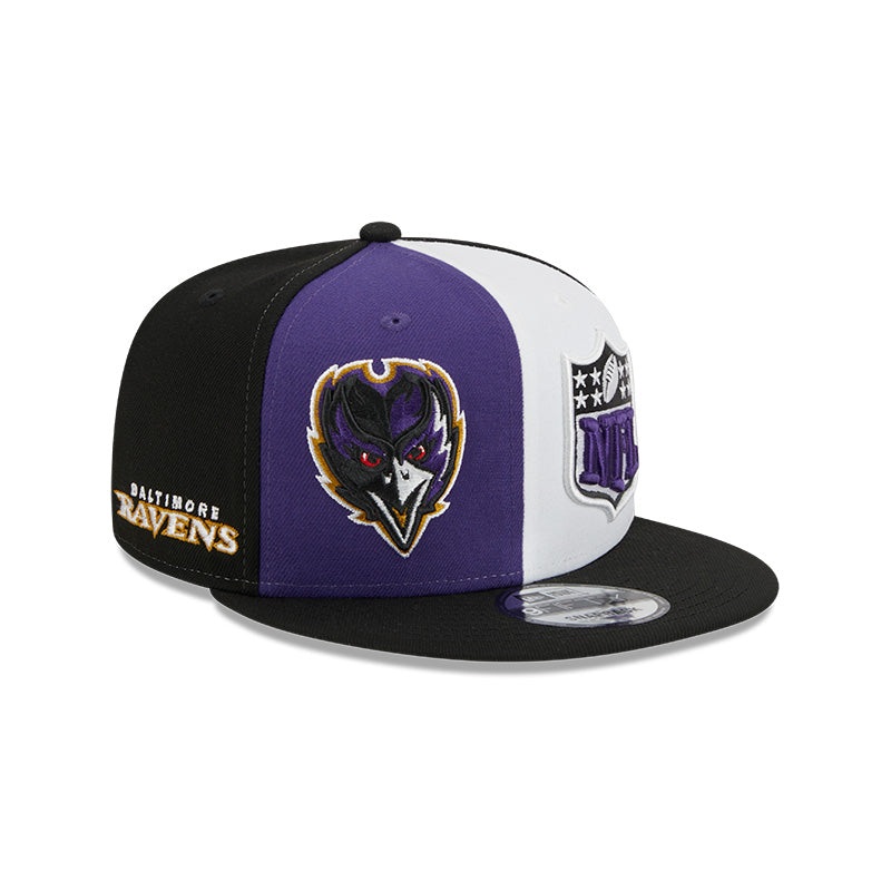 Baltimore Ravens New Era 2023 NFL Sideline 9FIFTY Snapback Hat – Purple/Black