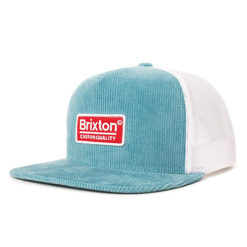 Brixton Hats Palmer Trucker Cap – Aqua Adjustable