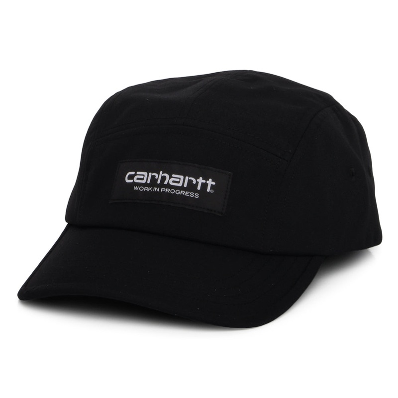 Carhartt WIP Hats Kayton 5 Panel Cap – Black Adjustable