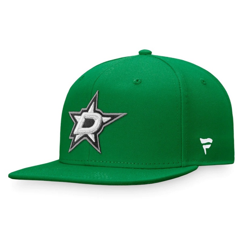 Fanatics Branded Dallas Stars Kelly Green Core Primary Logo Fitted Hat