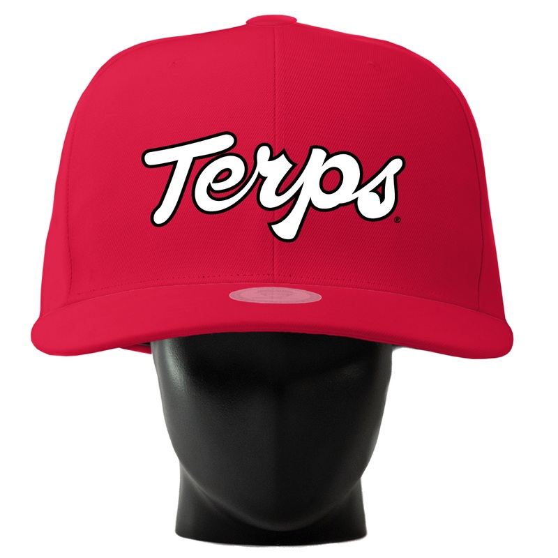 Maryland Terps Script Noggin Red (S/M)