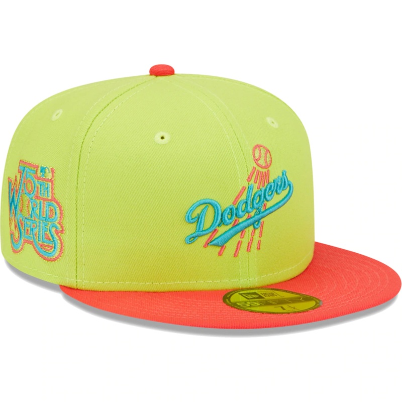 New Era Los Angeles Dodgers Cyber Highlighter 59FIFTY Fitted Hat