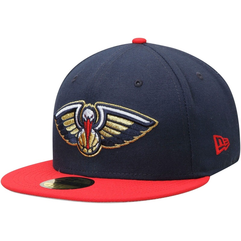 New Era New Orleans Pelicans Navy Blue 2Tone 59FIFTY Fitted Hat