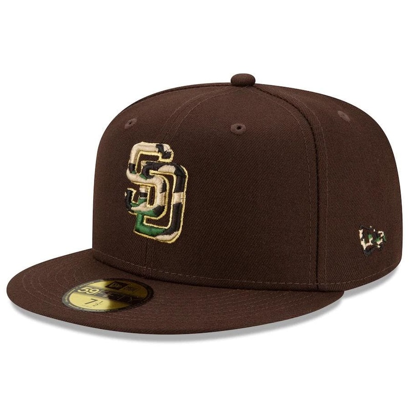 New Era  San Diego Padres Pop Camo Undervisor 59FIFTY Fitted Hat
