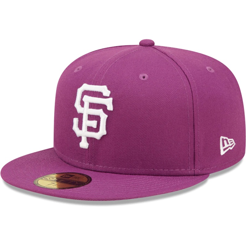 New Era San Francisco Giants Grape Logo 59FIFTY Fitted Hat