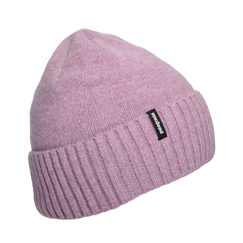 Patagonia Hats Brodeo Recycled Wool Beanie Hat – Mauve 1-Size