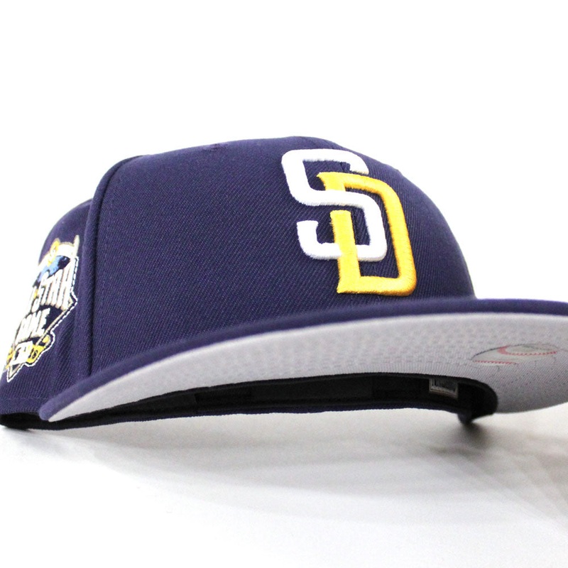 San Diego Padres 2016 All Star Game New Era Fitted 59Fifty Hat (Navy Gray Under Brim) 6 7/8
