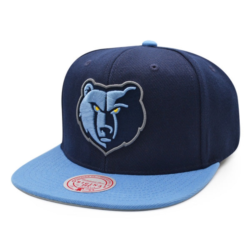Vancouver Grizzlies Mitchell & Ness CLASSIC 2Tone Snapback Hat – Navy/Sky