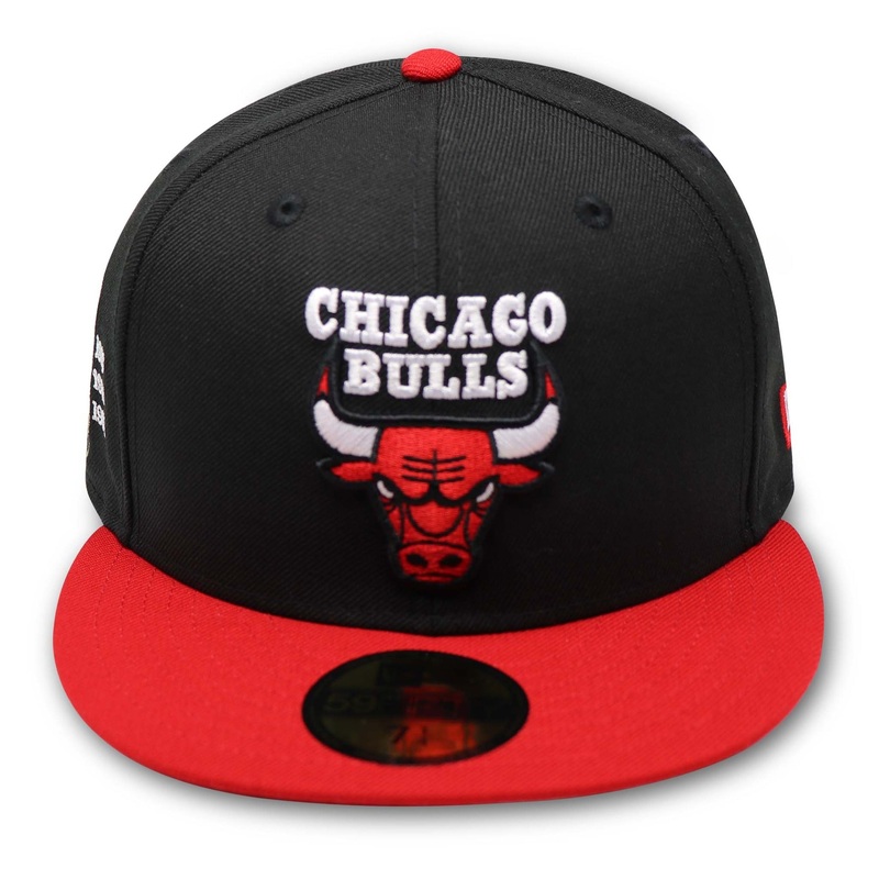 CHICAGO BULLS (6X CHAMPS “DYNASTY”) NEW ERA 59FIFTY FITTED 67/8
