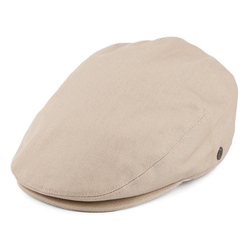 Jaxon & James Cotton Flat Cap – Beige S