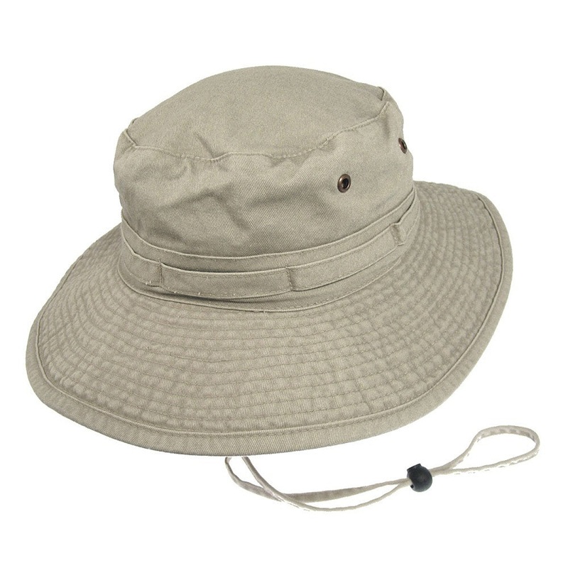 Jaxon & James Packable Cotton Boonie Hat – Putty S