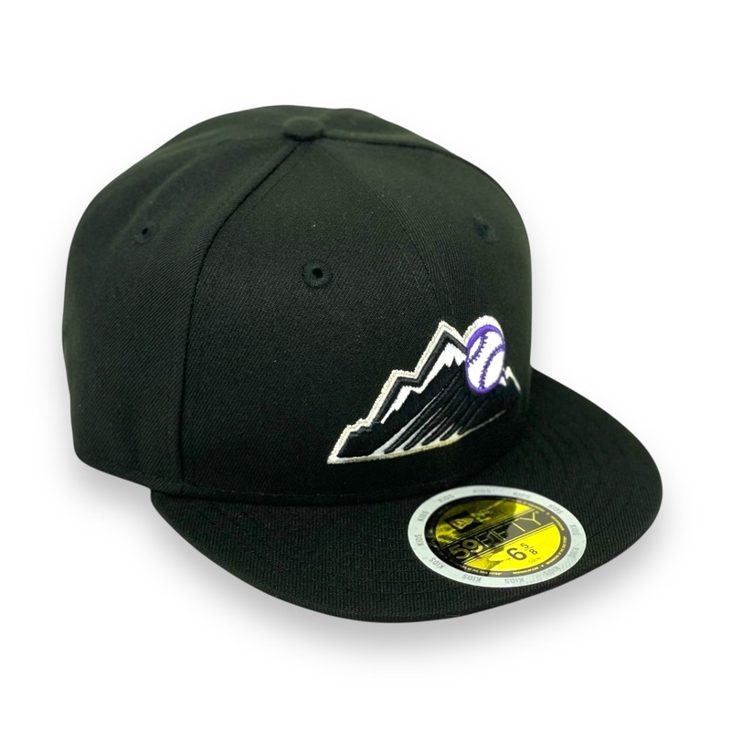 “KIDS” COLORADO ROCKIES  NEW ERA 59FIFTY FITTED 63/8