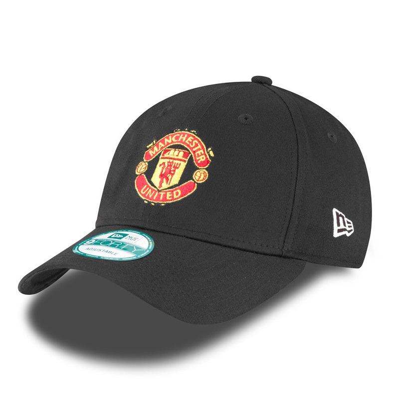 Manchester United 9FORTY Basic Buckle Black Cap One Size