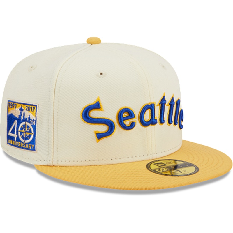 New Era Seattle Mariners Cooperstown Chrome 2023 59FIFTY Fitted Hat