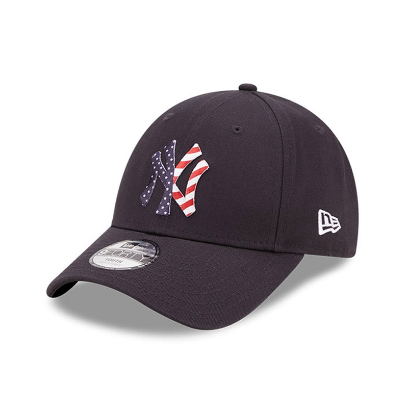 New York Yankees 9FORTY KidsWild Camo Navy Cap NE-CHILD