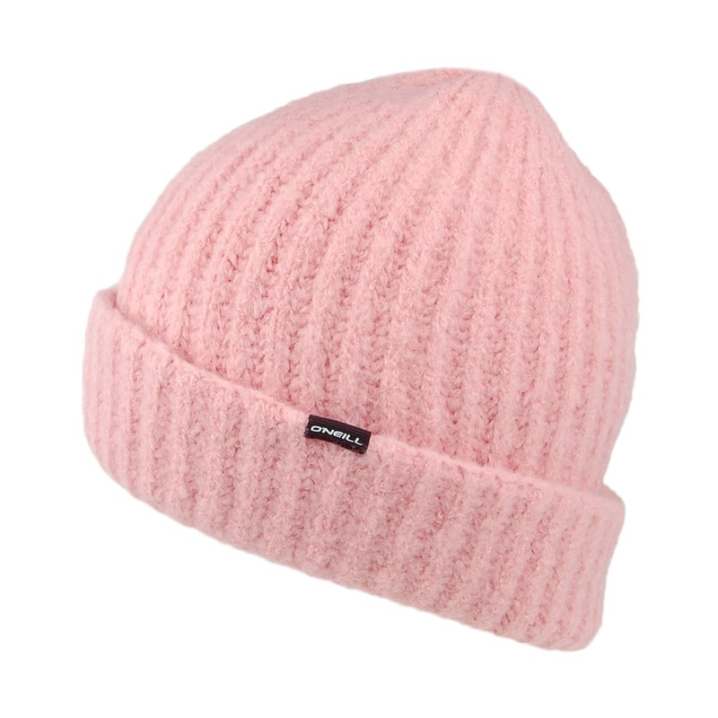 O’Neill Hats Fold Over Soft Beanie Hat – Rose 1-Size