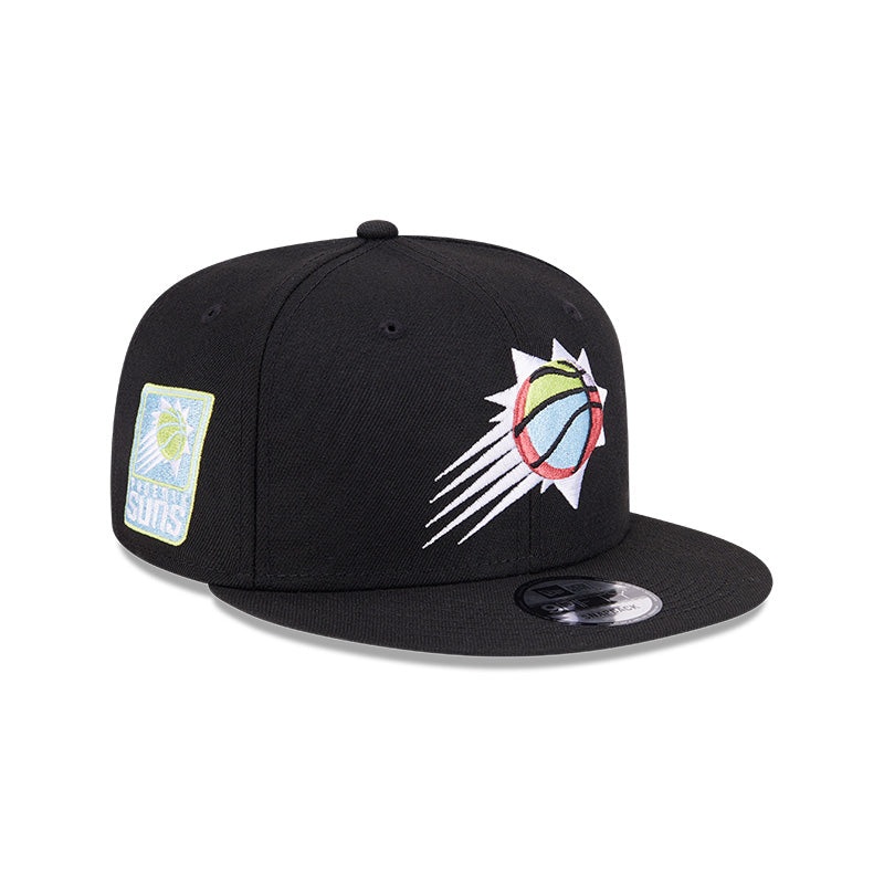 Phoenix Suns New Era SUPER PACK 9Fifty Snapback Hat – Black/Multi-Color