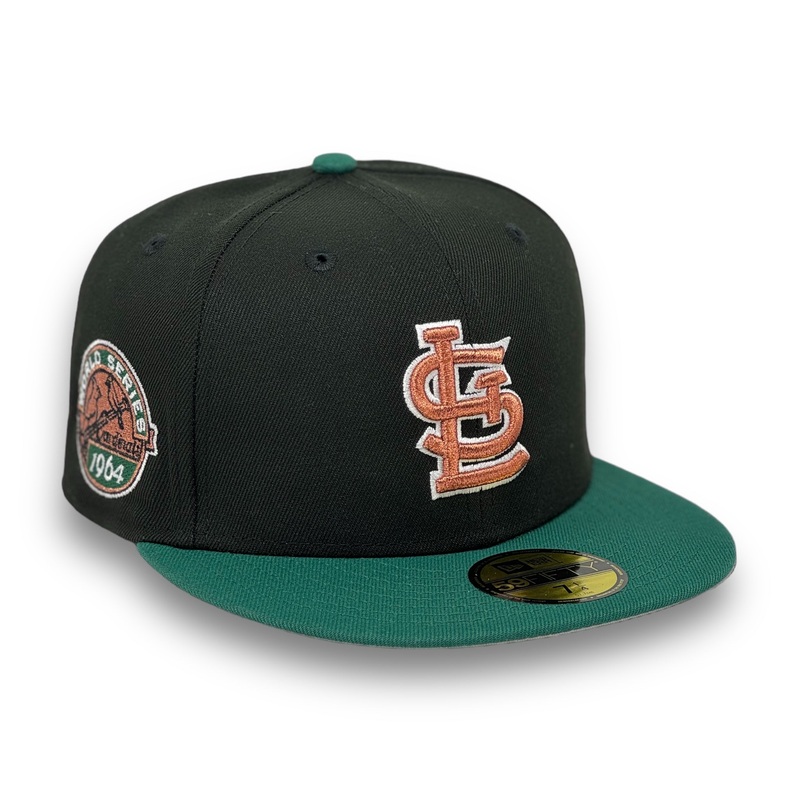 ST.LOUIS CARDINALS (BLACK) (1964 WORLDSERIES) NEW ERA 59FIFTY FITTED 67/8