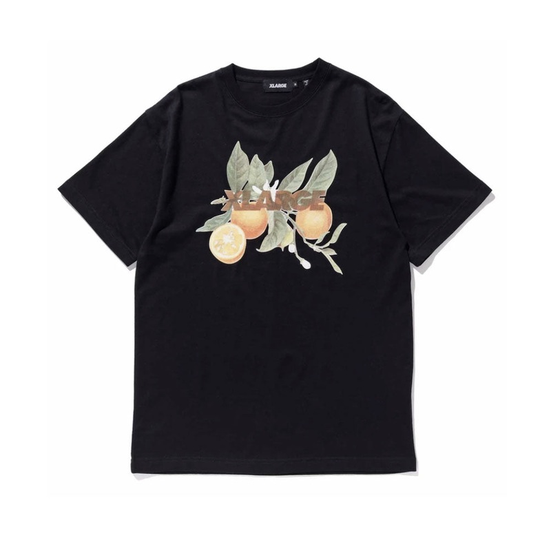 XLarge ORANGE Tee (Black) m