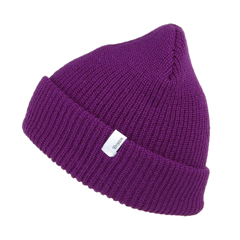 Brixton Hats Birch Beanie Hat – Purple 1-Size