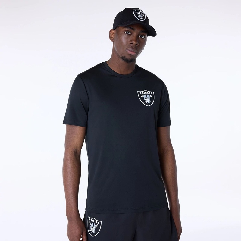 Las Vegas Raiders NFL Essentials Black T-Shirt XS