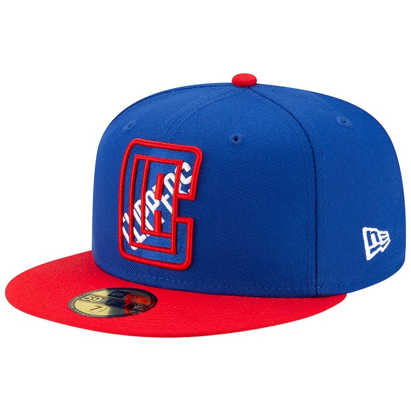 New Era LA Clippers 2021 NBA Draft Blue/Red 59FIFTY Fitted Hat