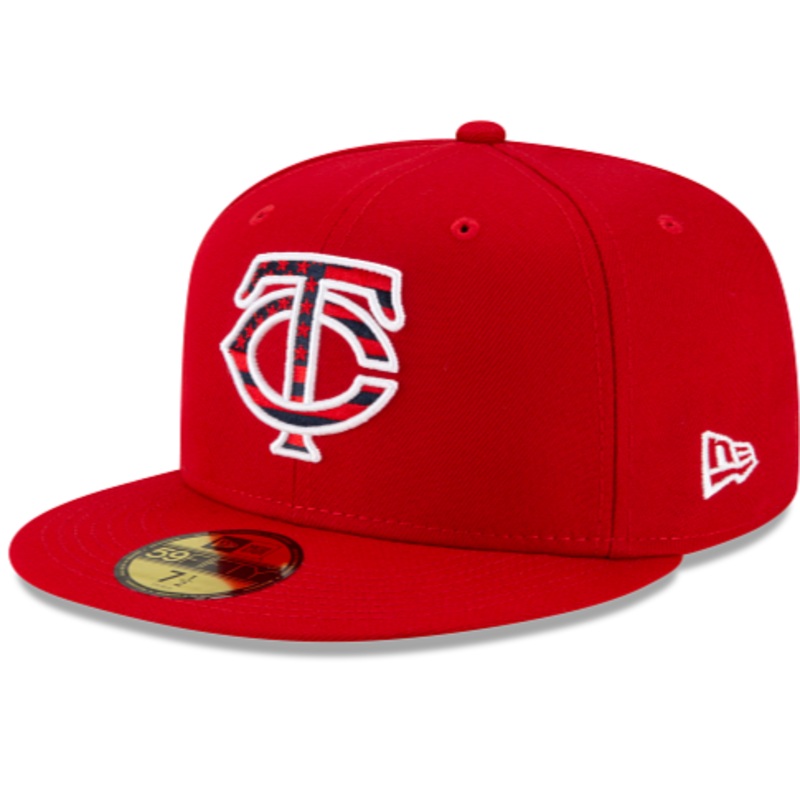 New Era Minnesota Twins Independence Day 2021 59FIFTY Fitted Hat