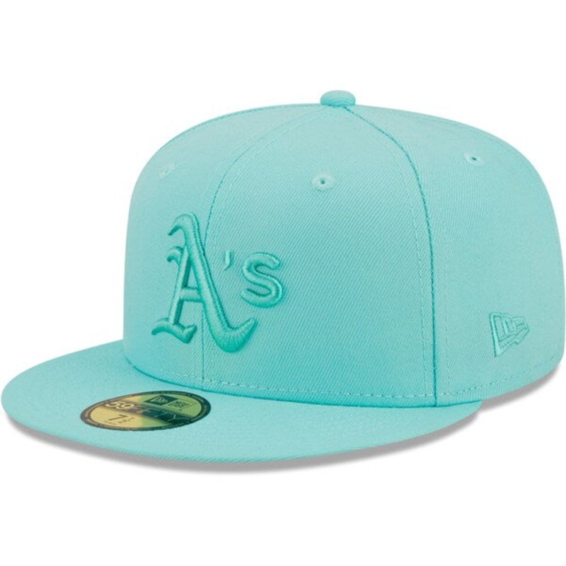 New Era Oakland Athletics Icon Color Pack 59FIFTY Fitted Hat – Turquoise