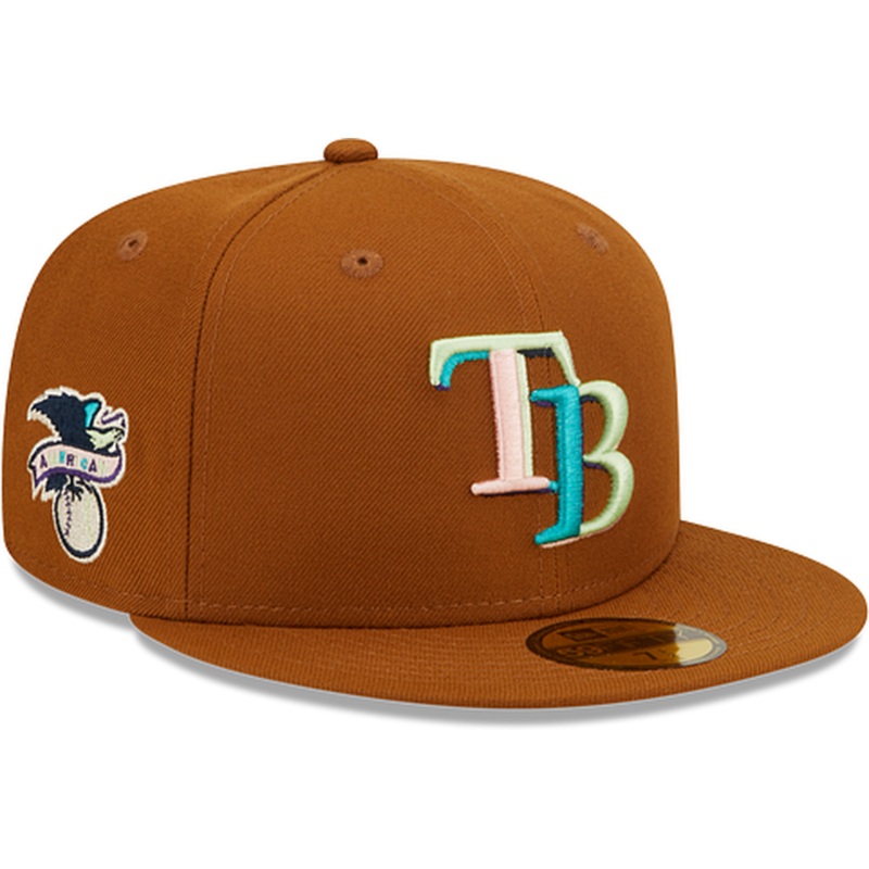 New Era Tampa Bay Rays Vintage Floral 2022 59FIFTY Fitted Hat