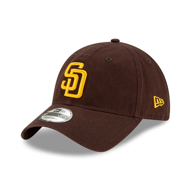 San Diego Padres 9TWENTY MLB Core Classic Dark Brown Cap One Size