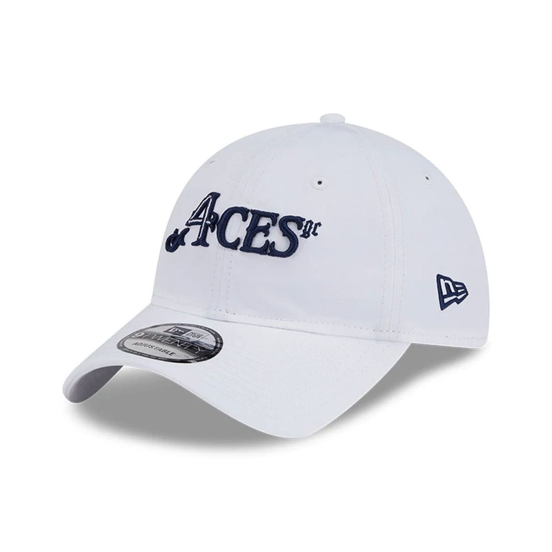 4Aces LIV Golf 2025 White 9TWENTY Adjustable Cap OSFM