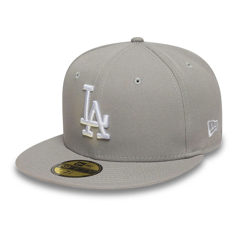 LA Dodgers Essential Pack Grey 59FIFTY Fitted Cap 6 7/8