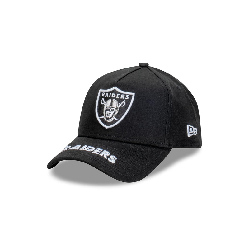 Las Vegas Raiders 9FORTY Apac Team Visor Hit Black Cap One Size