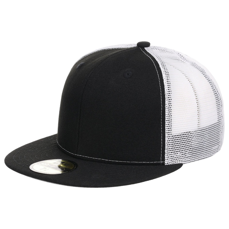 New Era Custom 59FIFTY Trucker – Black/White 634