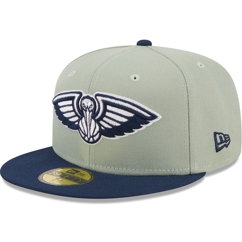 New Era New Orleans Pelicans Colorpack Gray/Navy 2023 59FIFTY Fitted Hat